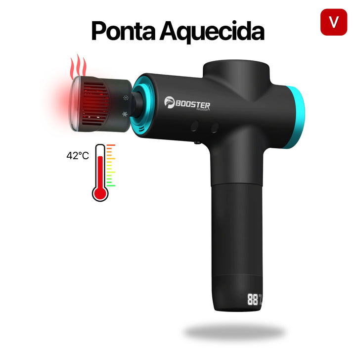 Ponteira Aquecida para Pistola Massageadora Booster - Ventosa Shop