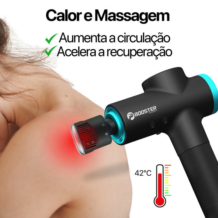 Ponteira Aquecida para Pistola Massageadora Booster - Ventosa Shop